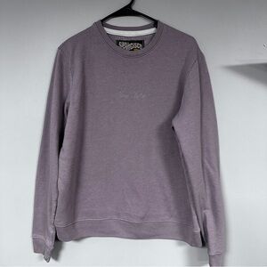 SAN FRANCISCO WORK SHIRTS LAVENDER NEW YORK ( Embroidered )  SWEATSHIRT , L